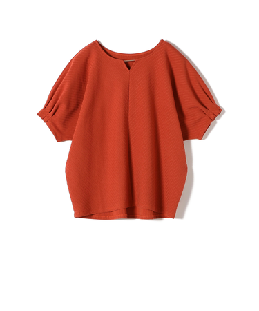 SHIPS Colors:〈接触冷感・UVカット〉クールタッチ トタンテレコ トップス◇