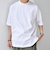 SHIPS any: オーガニック コットン ワンポイント ロゴ プリント×刺繍 スピンドル Tシャツ◇