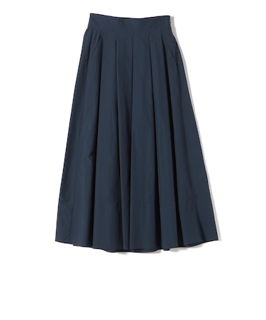 SHIPS Colors:〈洗濯機可能〉ナイロン ワッシャー タック スカート 2