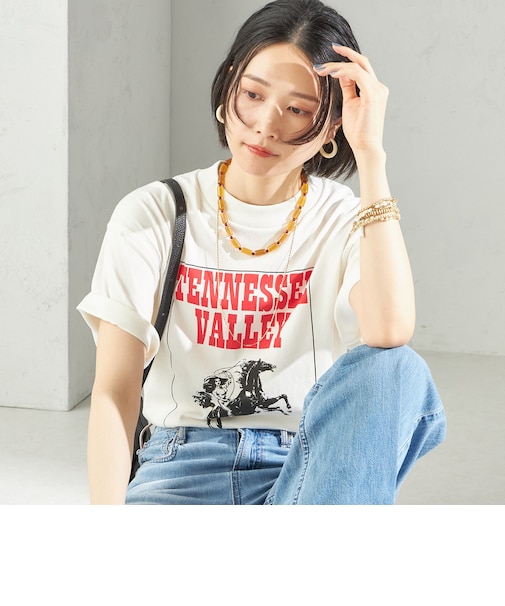 【SHIPS別注】TENNESSEE:イージー ショート スリーブ TEE