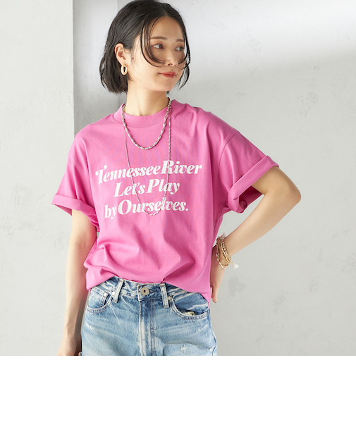 【SHIPS別注】TENNESSEE:イージー ショート スリーブ TEE