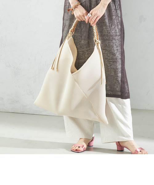 LE VERNIS:パラコート ハンドル メッシュ トート｜シップスの
