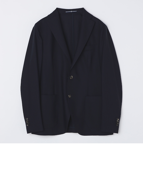 【美品】SHIPS ラグジュアリー エスコリアルウール フランネル ジャケット SHIPS: ラグジュアリー エスコリアルウール フランネル 無地