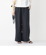 SHIPS Colors:〈手洗い可能〉ストライプ ブッチャー パンツ◇