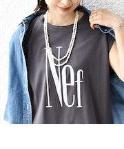 プラチナ ヴェール フレンチ スリーブ TEE