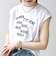 プラチナ ヴェール フレンチ スリーブ TEE
