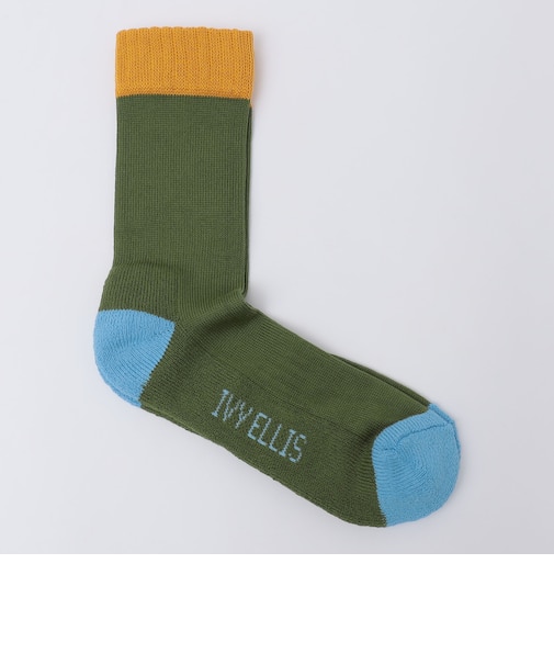 IVY ELLIS: 3トーン ソックス