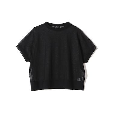 SHIPS Primary Navy Label:〈手洗い可能〉NOIR ワイド プルオーバー