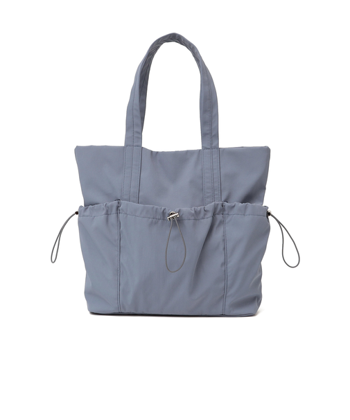 《新色予約》SHIPS Colors: A4 ナイロン ギャザー トートバッグ◆