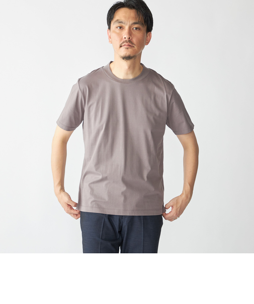 SHIPS: プラチナム フェイス コットン ショートスリーブ Tシャツ