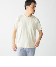 SHIPS: プラチナム フェイス コットン ショートスリーブ Tシャツ