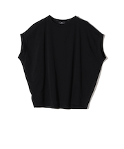 SHIPS Primary Navy Label:サイロ プレミアム フレンチ スリーブ TEE