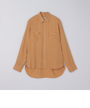 WYTHE NEW YORK: LYOCEL/G PEARLSNAP SHIRT