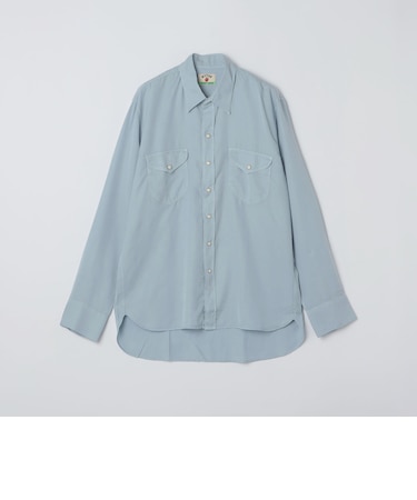 WYTHE NEW YORK: LYOCEL/G PEARLSNAP SHIRT