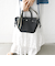 【WEB限定】テープ ショルダー ドロスト バッグ