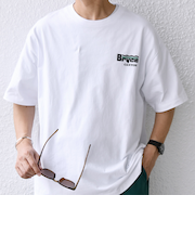 【WEB限定】SHIPS any: NATIONAL PARK ヴィンテージライク ワンポイント プリント Tシャツ◇