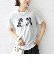 【SHIPS別注】ACASAM: フォト TEE