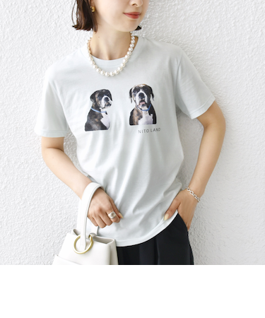 【SHIPS別注】ACASAM: フォト TEE
