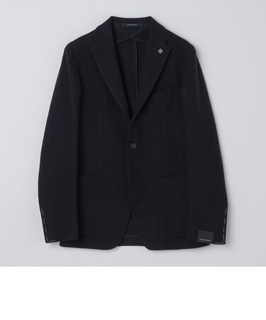 TAGLIATORE: ウール ネイビー ソリッド ジャケット