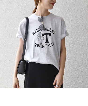 《一部追加予約》GULFCOAST SPORTSWEAR:〈洗濯機可能〉グラフィック TEE