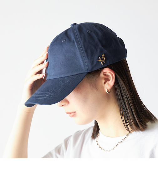 【WEB限定】SHIPS: ワンポイント ロゴ ピンズ オーバーフィット キャップ