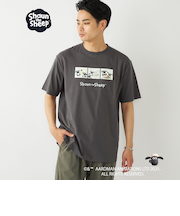 SHIPS Colors:ひつじのショーン コミック プリント Tシャツ◇