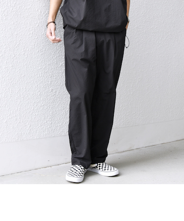 SHIPS any:〈撥水/軽量/ストレッチ〉SOLOTEX(R) シアサッカー セミワイド イージーパンツ(セットアップ対応)25SS◇◇