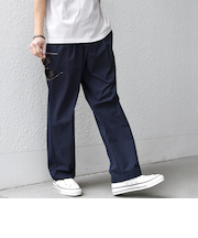 SHIPS any:〈撥水/軽量/ストレッチ〉SOLOTEX(R) シアサッカー セミワイド イージーパンツ(セットアップ対応)25SS◇◇