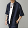 SHIPS any:〈撥水/軽量/ストレッチ〉SOLOTEX(R) シアサッカー キャンプポケット シャツ(セットアップ対応)25SS◇◇