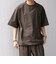 SHIPS any:〈撥水/軽量/ストレッチ〉SOLOTEX(R) シアサッカー スピンドル Tシャツ(セットアップ対応)25SS◇