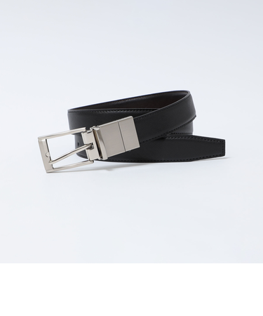 SHIPS Colors:リバーシブル レザー ベルト◇