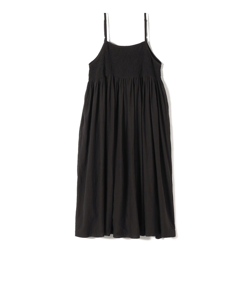 Fanaka:〈手洗い可能〉シャーリング キャミ ワンピース