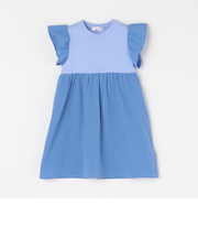 SHIPS any: 〈洗濯機可能〉フリル ギャザー 切り替え ワンピース <KIDS>