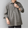 SHIPS any: コットン/リネン 7分袖 スキッパー プルオーバー シャツ◇◇