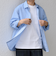 SHIPS any: コットン/リネン 7分袖 レギュラー シャツ◇◇