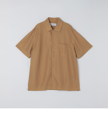 City Ambient Products: レギュラーカラー メッシュ シアー シャツ