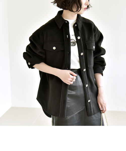 ASHER / アッシャー】 COLLAR SHIRT JKT｜ジャーナルスタンダード