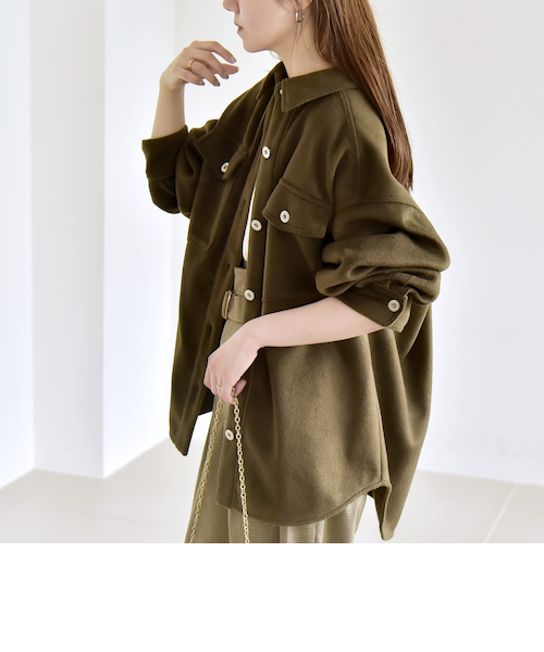 コットンブレンドジャケット｜ユニクロの通販｜&mall（アンドモール