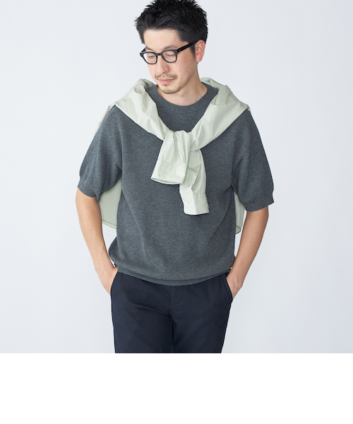 奥山メリアスニット SHIPS: 奥山メリヤス ニット Tシャツ｜シップスの通販｜&mall