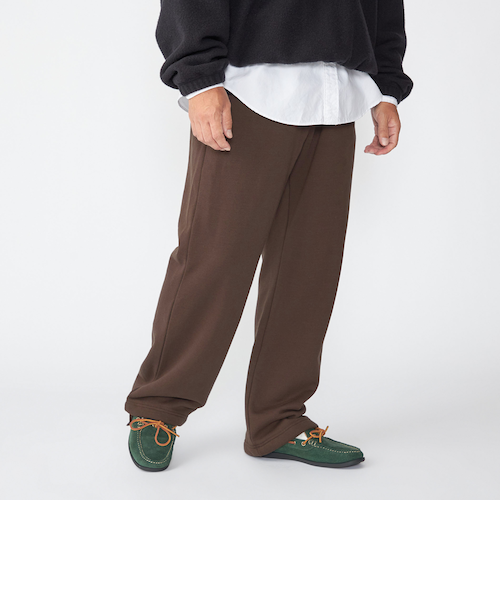 SHIPS: コットン ウール ワイド スウェット パンツ｜シップスの通販