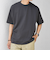 SHIPS any: JAPAN MADE ハイゲージ コットン リラックス リブネック Tシャツ◇