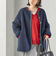 《予約》【一部WEB限定】〈手洗い可能〉NEW リバーシブル ボア ブルゾン