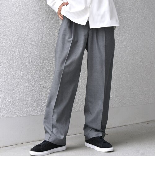 PT TORINO DENIM: ストレッチ ウールフランネル 5ポケットパンツ