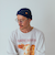 SHIPS any: ワンポイント ピスネーム 2WAY ワッチキャップ (ユニセックス)◇