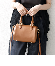 VELETTO: 2WAY ショルダー ミニ ボストン バッグ