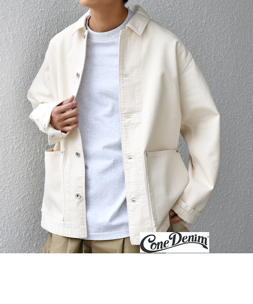 SHIPS any: Cone Denim キャンバス デニム カバーオール (セットアップ対応)◇