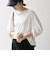 SHIPS any:〈接触冷感/汗染み防止加工/洗濯機可能〉ボートネック ワイド ロンTEE