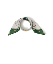 《追加予約》AULENTTI: クラシカル モチーフ プリント スカーフ