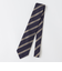 SHIPS: シルク バスケット ストライプ ネクタイ