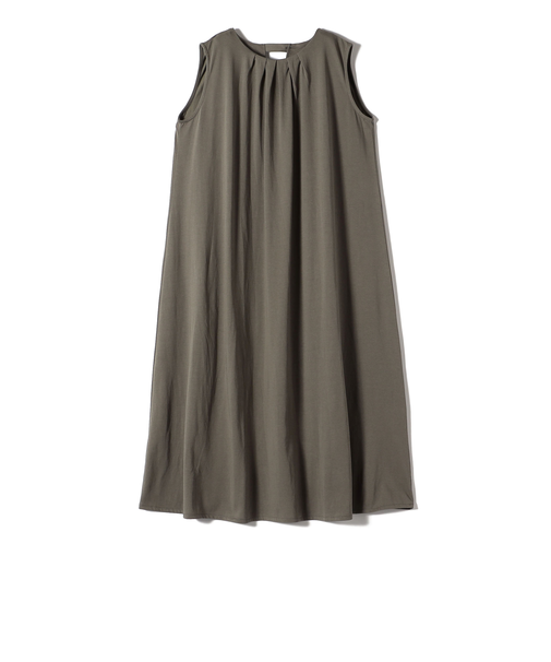 innowave:〈洗濯機可能〉ジャージー フレア ワンピース